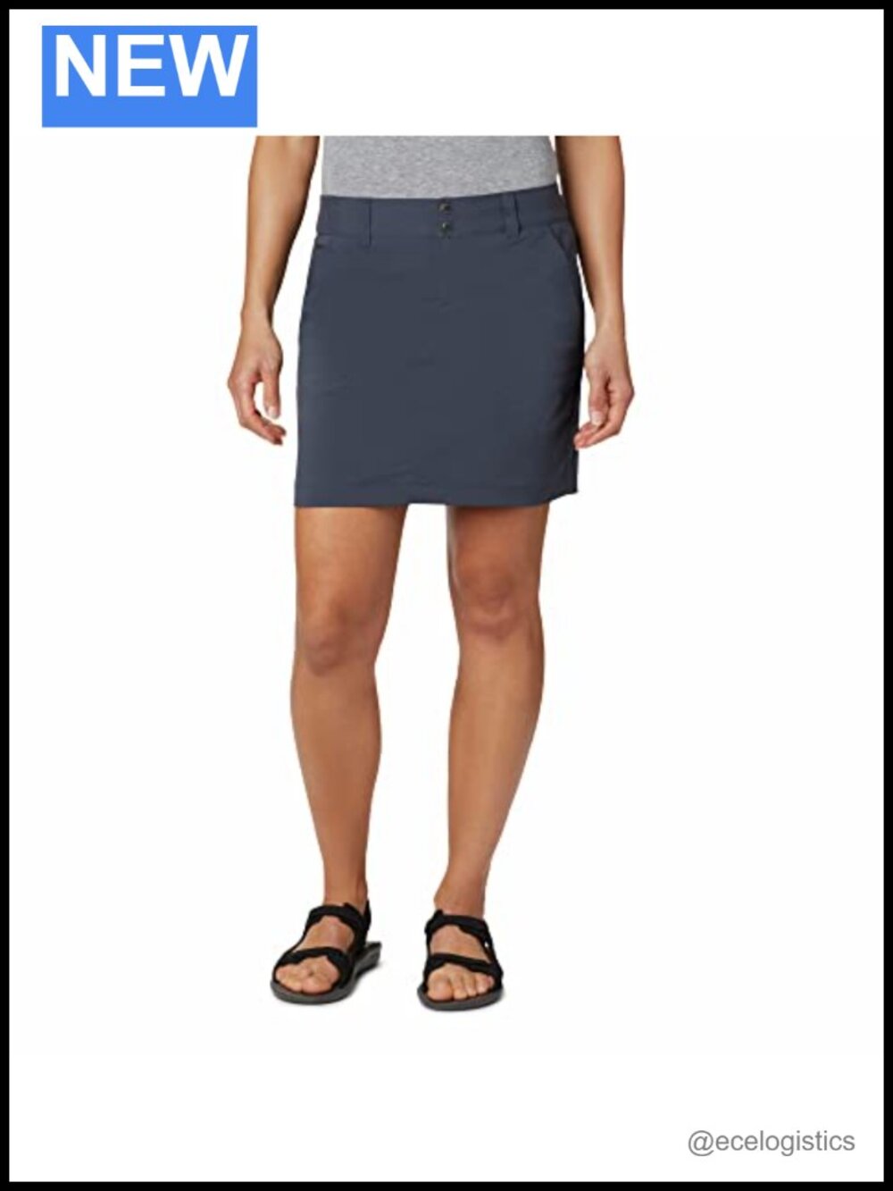 Columbia Tidal Skort Women's Athletic Skort Nylon Stretch Mid Rise Pockets